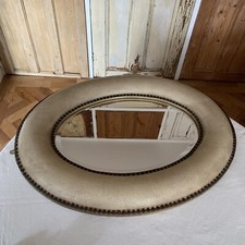 Vintage Large Oval Wall Mirror Unusual Mirror