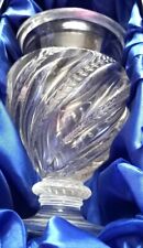VASE LALIQUE HAND FINISHED ERMENONVILLE CRYSTAL ART- SIMPLY LUXURY -FREE POST!!