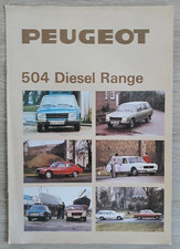 Peugeot 504 Diesel Range
