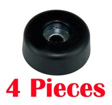 Penn Elcom F1693 Black Rubber Feet with Steel Washer 25x10mm 4 Pieces MBBG1-G