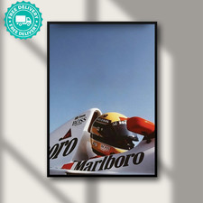 Ayrton Senna Poster, Formula 1