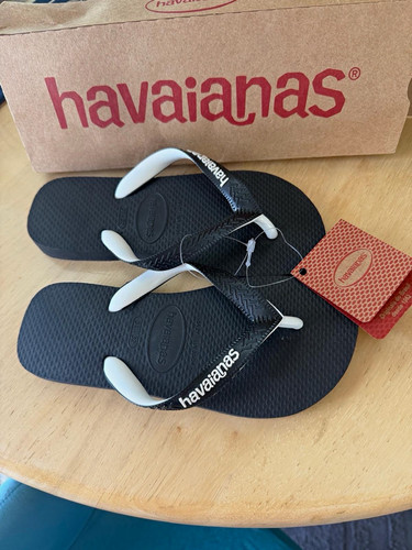 Havianas unisex black slip - havianas,