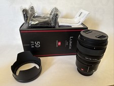 Panasonic Lumix S Pro 50mm f/1.4 L-Mount Lens  S1RII, S1II, Leica SL Immaculate