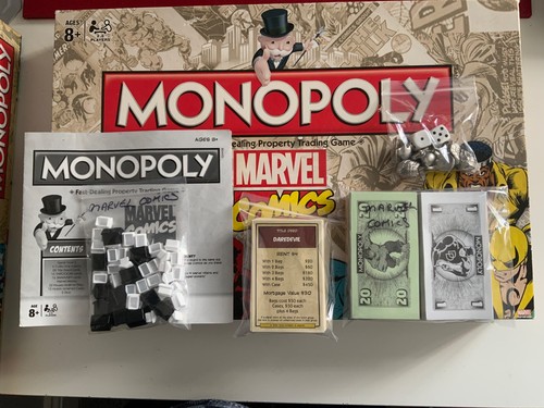 Monopoly marvel comics edition - comics,