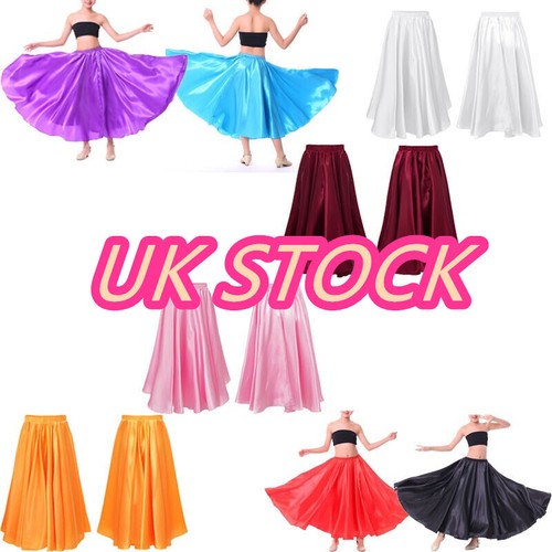 Girls satin long - long, full