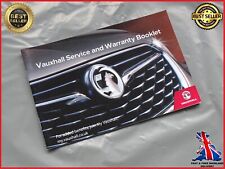 GENUINE VAUXHALL BLANK SERVICE HISTORY BOOK PETROL DIESEL NO COPY NO DUPLICATE.