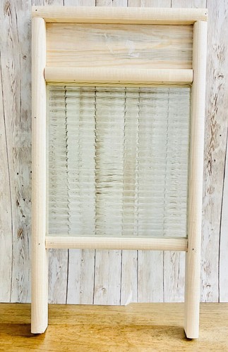Mexican glass washboard - glass,