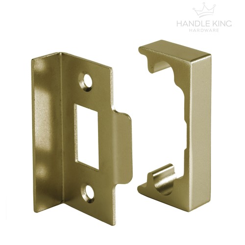 Polished brass rebate - kit, for