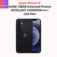 Apple iPhone 12 64GB 128GB 5G iOS Smartphone Unlocked All Colors Pristine A++