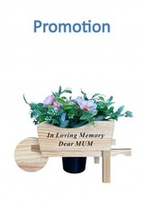 mum wooden Wheelbarrow
