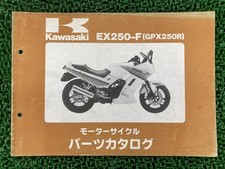 Kawasaki GPX250R Parts List