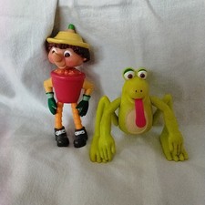 Mcdonalds Figures - Bill And Ben Flower Pot Men - Tad The Toad Frog & Bill (S714
