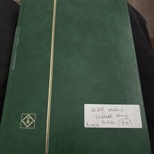 Qeii machins stockbook many - gb,
