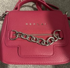 BNWOT REPLAY pink shoulder bag