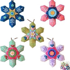 DIY Christmas Snowflake Felt