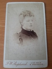 CDV Beautiful Woman by FW