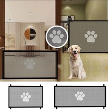 Indoor Pet Barrier Portable  Dog Stopper Gate for Doorway Stairs No Drill