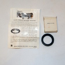 Vintage Asahi Pentax Reverse Adapter Ring M42 Original Box Excellent Condition 