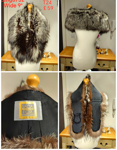 Saga fur silver fox - fur,