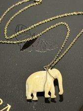 Vintage carved bovine bone