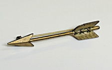 Antique brooch arrow lapel pin - arrow,