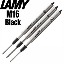 LAMY M16 Ballpoint Pen Refill - Black - Assorted Sizes & Quantities Available