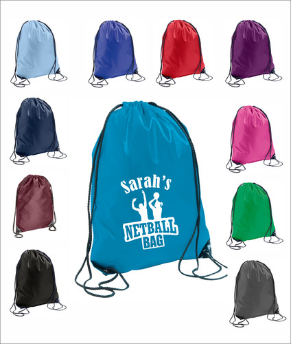 Personalised name netball kit - personalised,