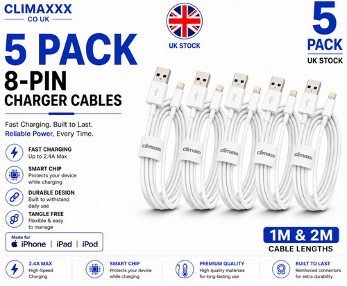 Iphone charger cable - (5,