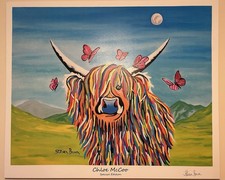 Steven Brown Chloe McCoo Special Edition Extra Large Canvas Print Signed 47X39”