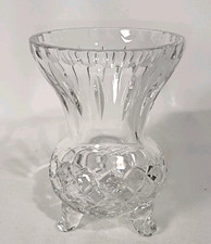 Vintage Lead Crystal Footed