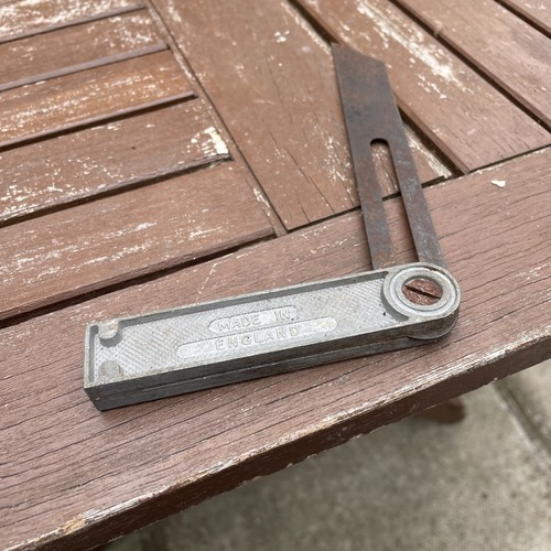 Sliding bevel gauge - sliding, in
