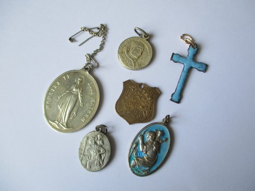 Virgin mary sterling - virgin, silver