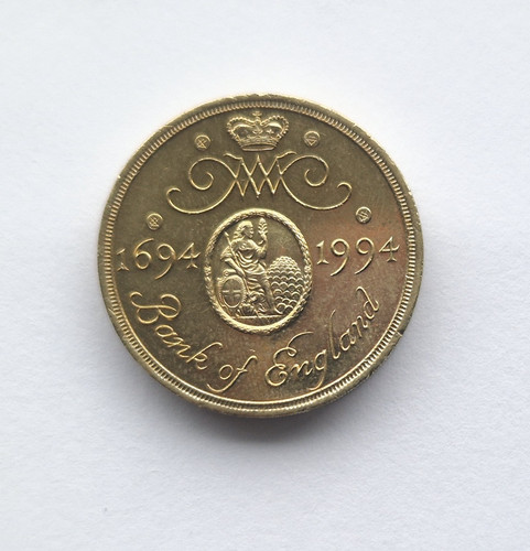 1994 two pound coin - two, £2