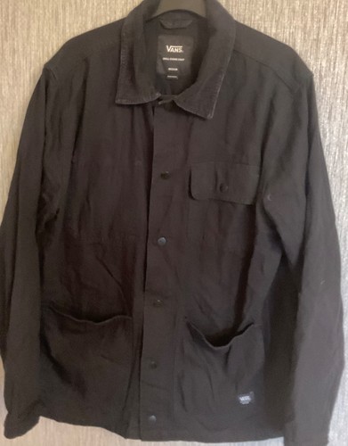 Vans black drill chore - black, coat