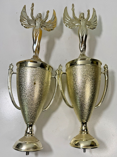 Antique vintage trophy toppers - vintage,