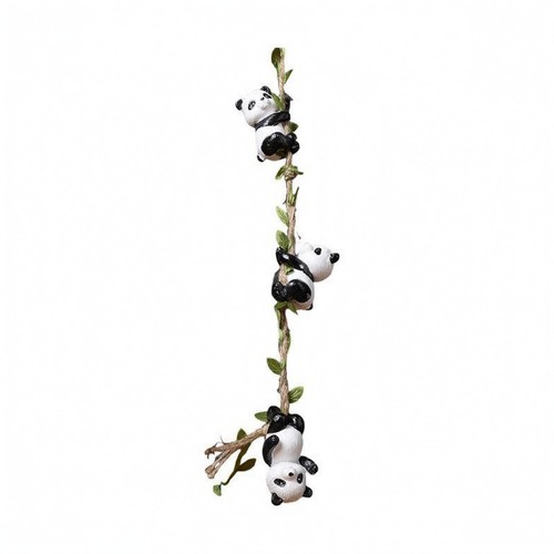 Climbing panda ornament - climbing,