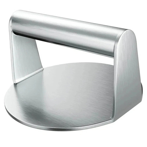 Burger press round stainless - burger,