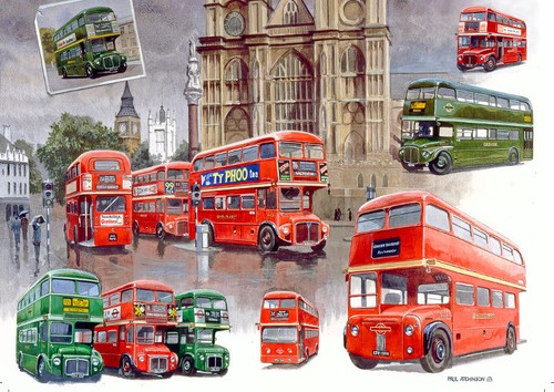 Routemaster london bus - rm,