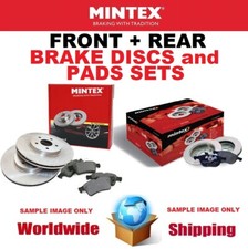 MINTEX FRONT + REAR BRAKE