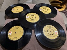 5x Carpenters 7” 45s LPs