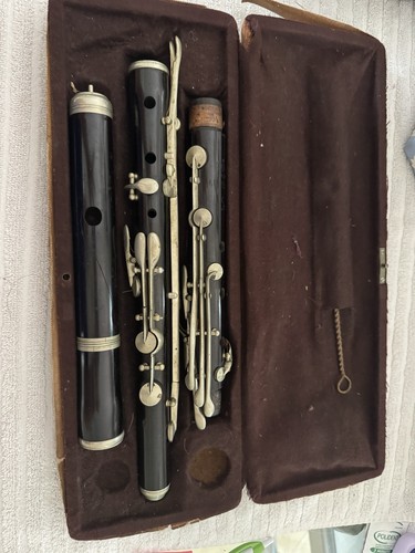 Antique german flute - german,