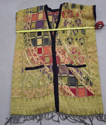 Hand woven kimono style - kimono,