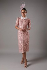 Coast Blush Midi Dress Womens