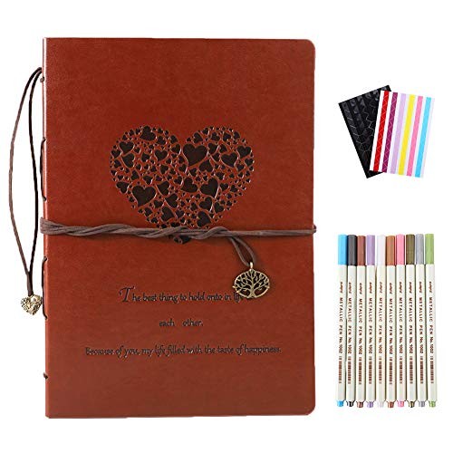 Photo album scrapbook - scrapbook, black