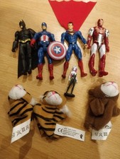 Batman, Superman, Captain