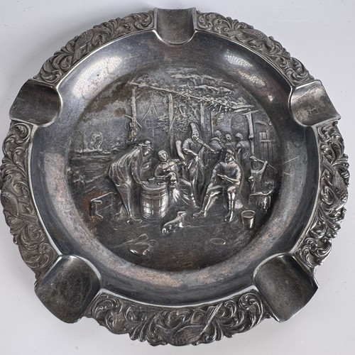 Vintage keltum silver ashtray - keltum,