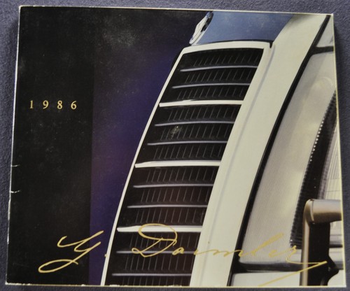 1986 mercedes benz brochure - 1986, mercedes-benz