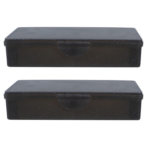 Reusable black plastic - black, pencil