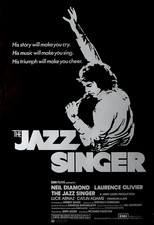The Jazz Singer Original British Film Poster Neil Diamond 1980