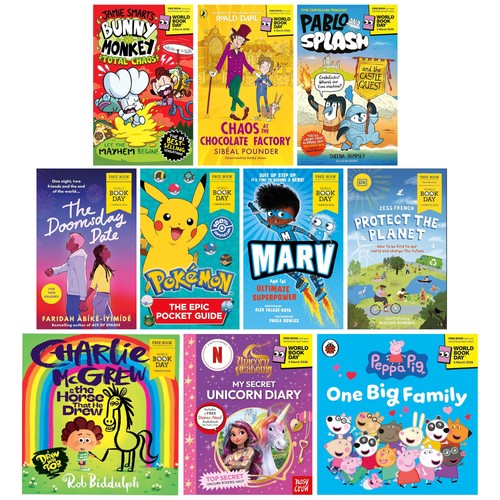 World book day children - world,